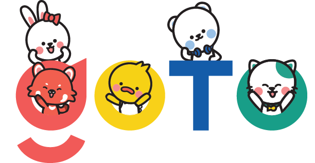 Logo with mascot goto living